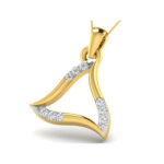 LYRA 0.05CT DIAMOND PENDANT