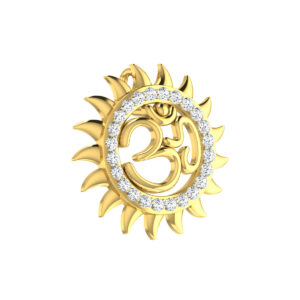 18kt Gold Gorgeous Diamond Pendant