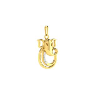 18kt Gold Jazzy Diamond Pendant