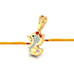 18kt Gold Statement Diamond Pendant