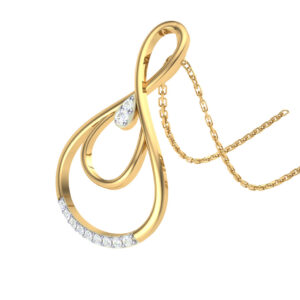 11 Stone Diamond Pendant