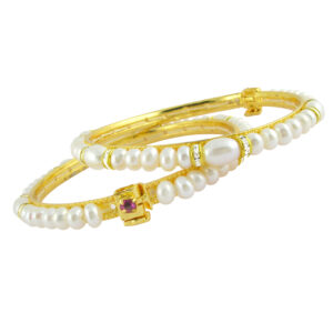 Pearl Stone Bangle