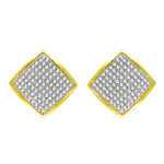 Square Diamond Earrings