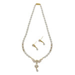 Sanjitha Pearl Pendant Set