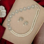 Lipika 2 Lines Pearl Necklaces
