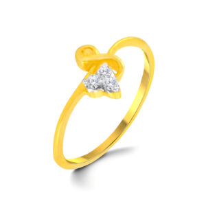 0.04 Carat Diamond Blazzing Diva Ladies Ring