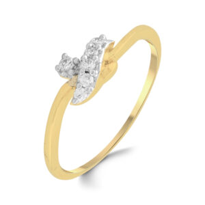 0.05 Carat Diamond Worthy Rare Ladies Ring