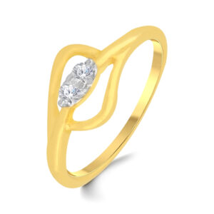 0.06 Carat Diamond Charming Look Ladies Ring