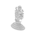 7 Grams Vishnu Laxmi Silver Idol