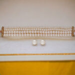 Naira 4 Lines Pearl Choker Set