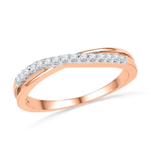 18kt Rose Gold Regal Diamond Ring
