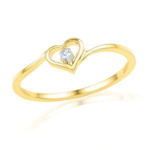 0.02 Carat Diamond Finger Ring