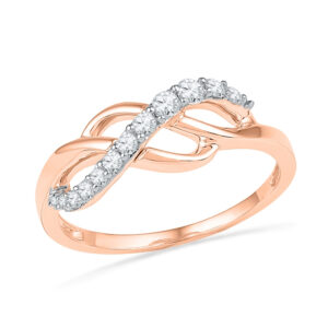 18kt Rose Gold Grandiose Diamond Ring