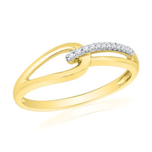 18kt Shower Of Love Diamond Finger Ring