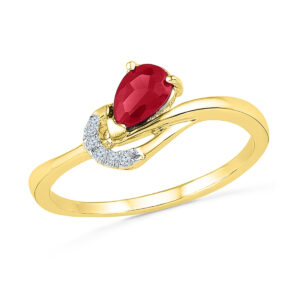 Splendid Ruby Finger Ring