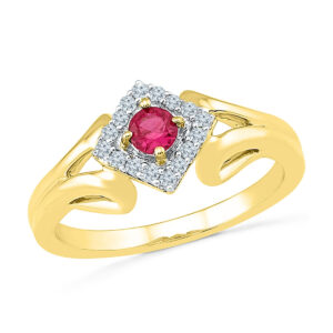 Lavish Ruby Finger Ring
