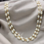Anahita 2 Lines Pearl Necklace