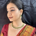 Jeevika 1 Line Pearl Necklace