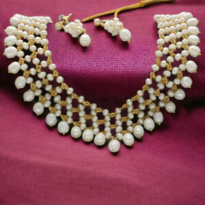 Hiya 1 Line Pearl Necklace