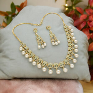 Janya 1 Line Pearl Necklace