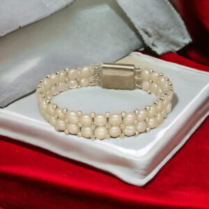Marvelous 2 Lines Pearl Bracelet