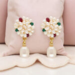 Graceful Drop Pearl Earrings