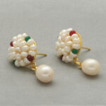 Graceful Drop Pearl Earrings