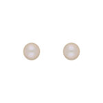 Delight White Round Pearl Choker