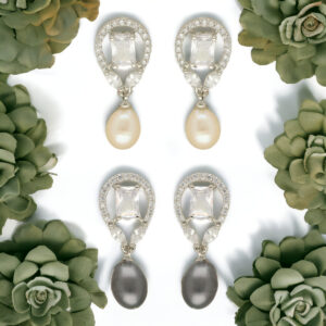 Vivid Combo Of 2 Pair Earrings