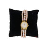 Dharuna 3 Lines Pearl Wrist Watch