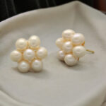 Set Of 3 Pair Pearl Earrings