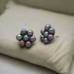 Set Of 3 Pair Pearl Earrings