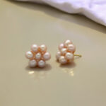 Set Of 3 Pair Pearl Earrings