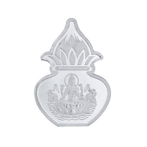 5 Grams 99.9% Laxmi Kalash Silver Coin