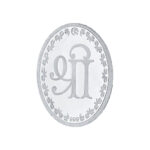 50 Grams 99.9% Laxmi Oval Silver Coin