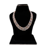 Candanayika 3 Lines Pearl Set