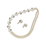 Lipika 2 Lines Pearl Necklaces