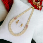 Eva 3 String Pearl Necklace