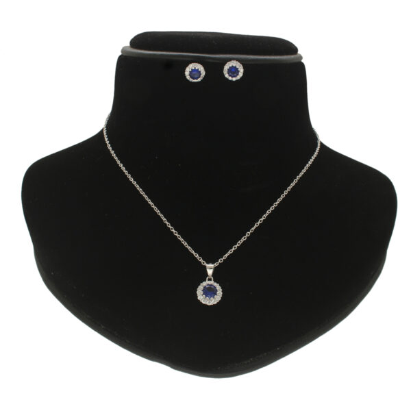 Jpearls 925 Silver Classic Pendant Set | Ella collection
