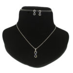 Artistic 925 Sterling Silver Pendant Set