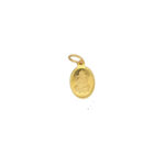3.5 Grams Pure Silver Ganesha Oval Pendant With Chain