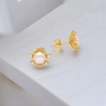 Zora 925 Silver Stud Earrings