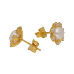 Zora 925 Silver Stud Earrings