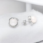 Elegance 925 Silver Stud Earrings