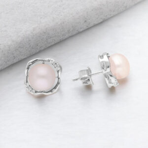 Opulent Stud 925 Silver Earrings