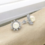 Januja 925 Silver Stud Earrings