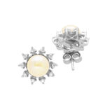 Januja 925 Silver Stud Earrings