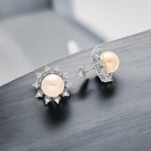 Kiara 925 Silver Stud Earrings
