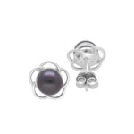 Jeevika 925 Silver Stud Earrings