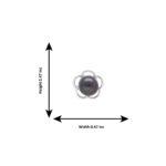 Jeevika 925 Silver Stud Earrings